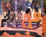 Paul Gauguin Ta Matete painting